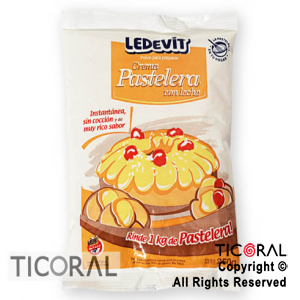 CREMA PASTELERA EXTRA X 250GR LEDEVIT x 1